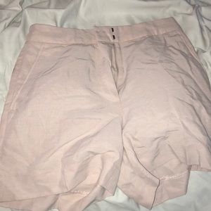 Light pink short shorts